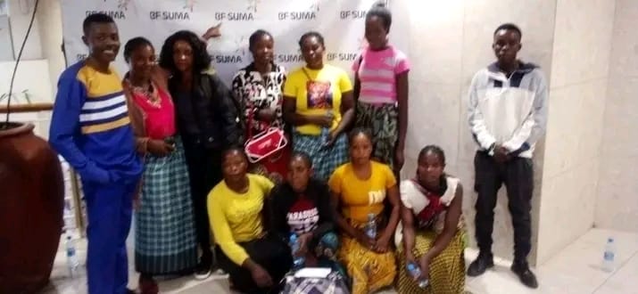 Group photo of volunteers